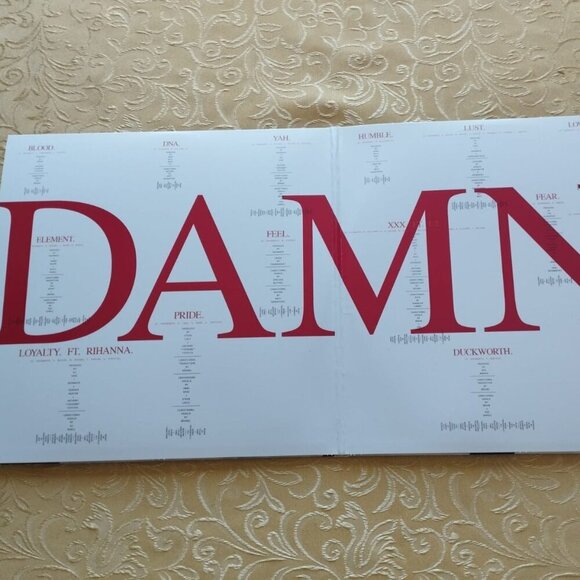 Kendrick Lamar – Damn Green Forest Double Vinyl - Picture 5 of 5